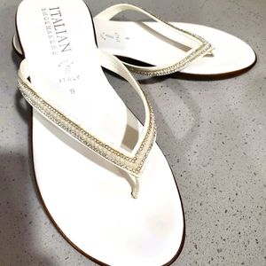 White dressy Sandals